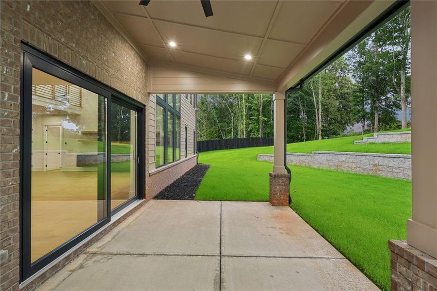 Exterior details and patio area of a home in , Auburn (Image 48). Exterior details and patio area of a home in , Auburn (Image 48).