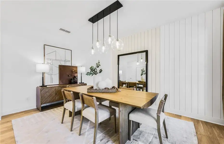 Furnished interior view inside a new home in Haverhill Estates, Dacula (Image 5).