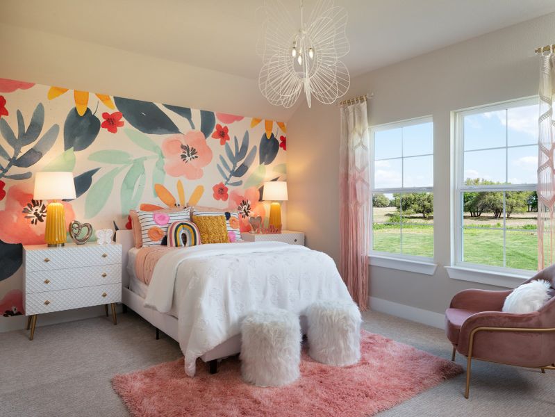 Furnished interior view inside a new home in Highland Crossing, Celina (Image 15).