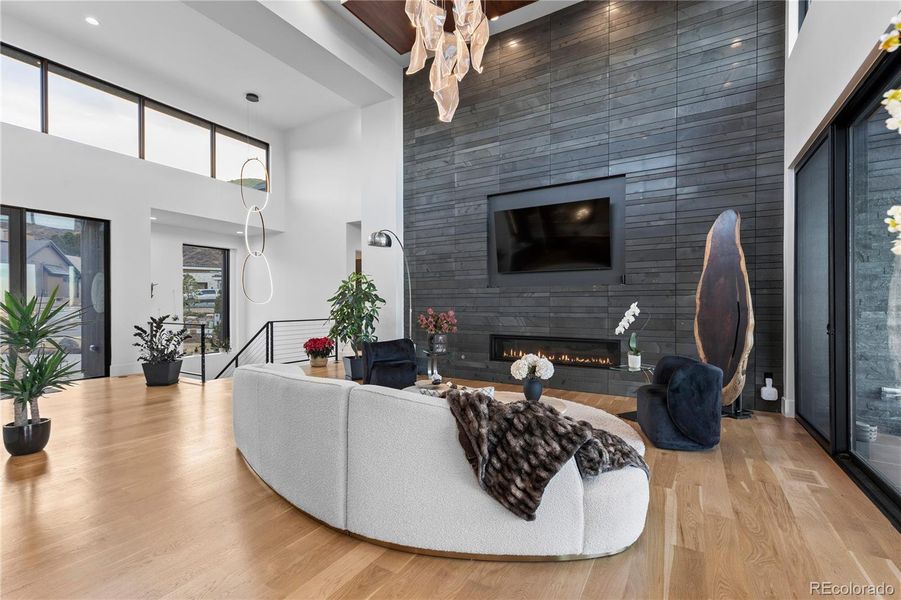 Furnished interior view inside a new home in , Littleton (Image 13).