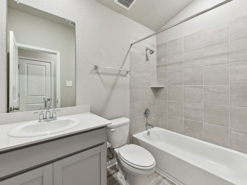 Furnished interior view inside a new home in Eastern Wells, Jarrell (Image 5).