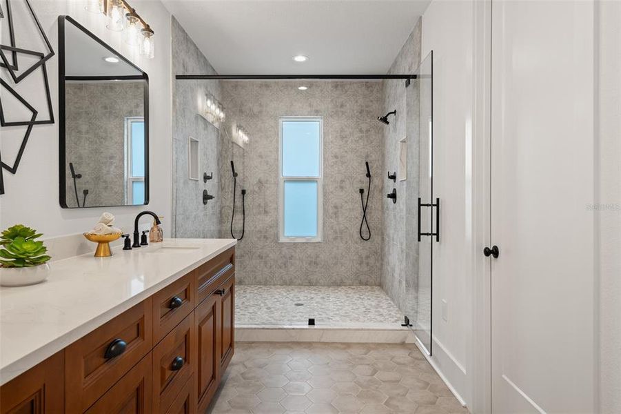 Furnished interior view inside a new home in , Tampa (Image 18).