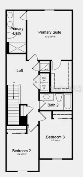 2D floor plan layout of this home in , Nokomis, FL (Image 4).