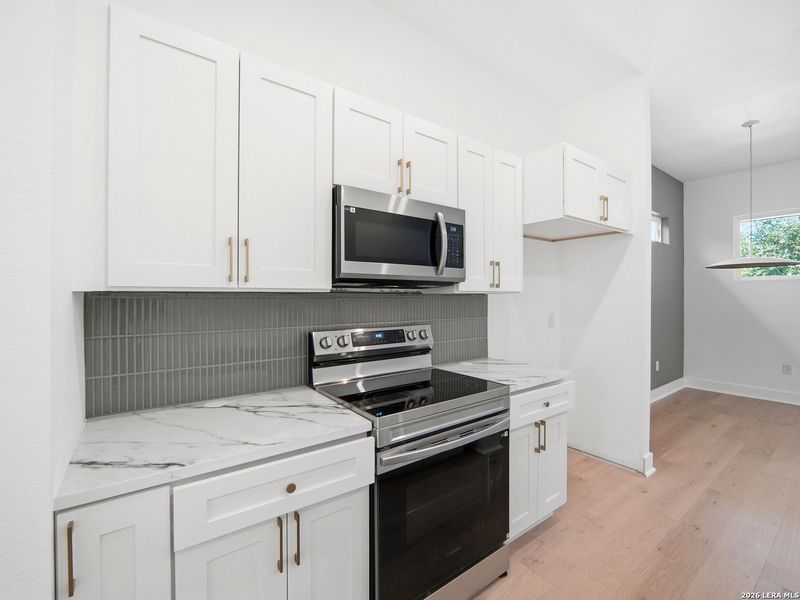 Furnished interior view inside a new home in , San Antonio (Image 9).