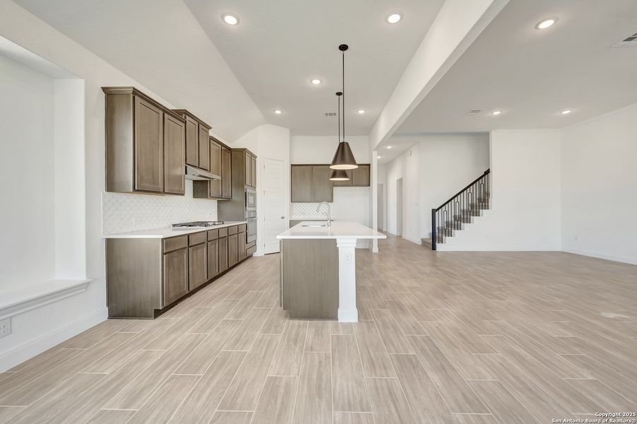 Furnished interior view inside a new home in Everly Estates, San Antonio (Image 6). Furnished interior view inside a new home in Everly Estates, San Antonio (Image 6).