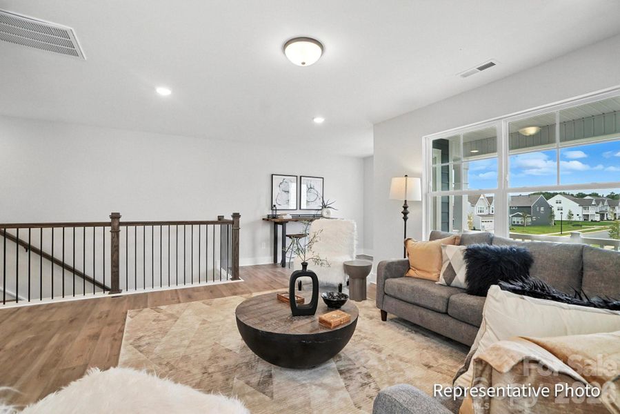Furnished interior view inside a new home in Ashton Park, Monroe (Image 36).