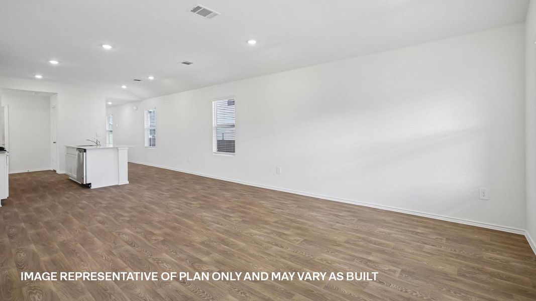 Spacious, unfurnished interior of a new home in Durango, Mustang Ridge (Image 22).