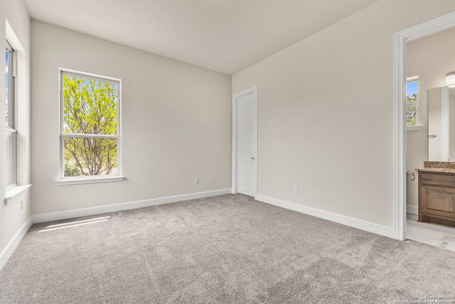Spacious, unfurnished interior of a new home in Legend Park, Castroville (Image 19). Spacious, unfurnished interior of a new home in Legend Park, Castroville (Image 19).
