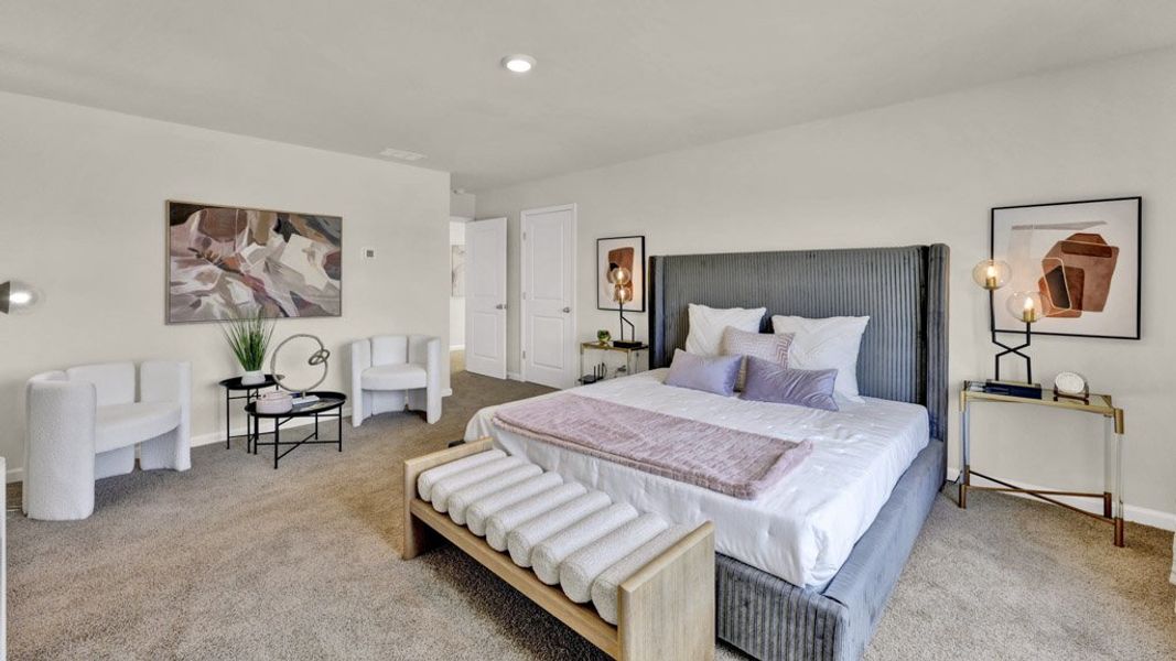 Furnished interior view inside a new home in Fieldcrest Acres, Blountville (Image 23).