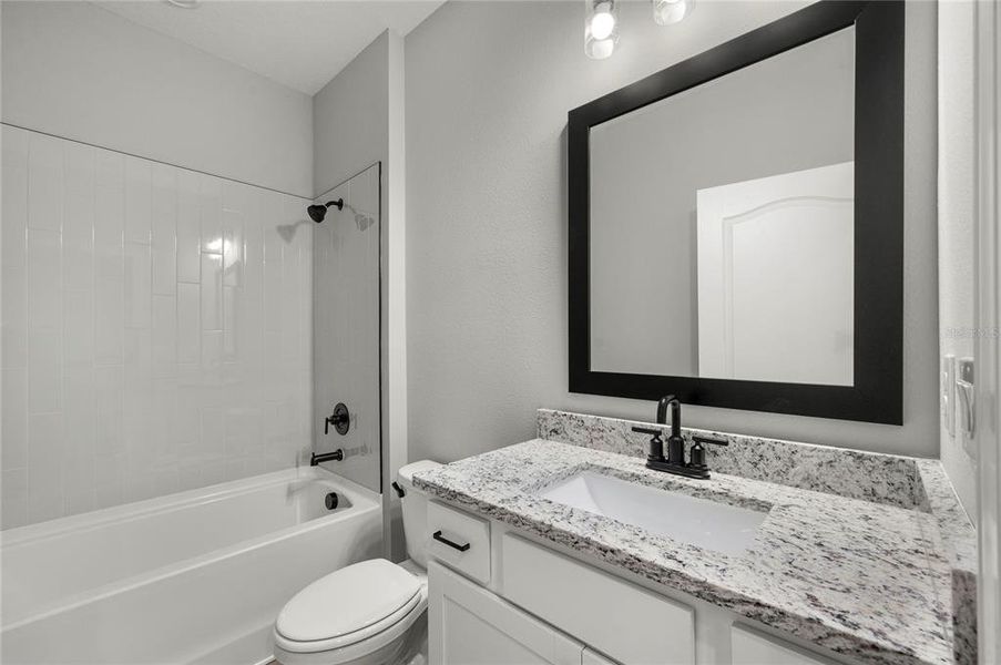 Furnished interior view inside a new home in Reunion Village, Kissimmee (Image 3). Furnished interior view inside a new home in Reunion Village, Kissimmee (Image 3).