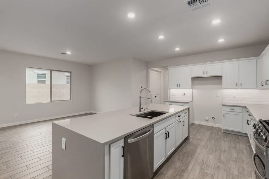Furnished interior view inside a new home in Avanti at Granite Vista, Waddell (Image 10).