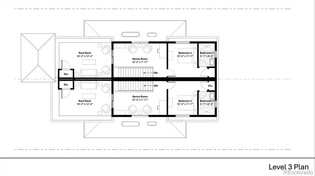2D floor plan layout of this home in , Denver, CO (Image 5).