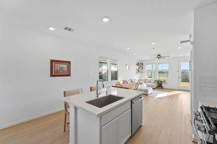 Furnished interior view inside a new home in Mason Woods 40s, Cypress (Image 8). Furnished interior view inside a new home in Mason Woods 40s, Cypress (Image 8).