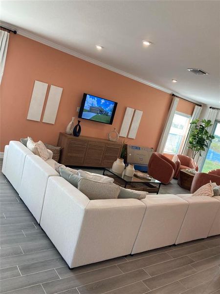 Furnished interior view inside a new home in , Punta Gorda (Image 3).