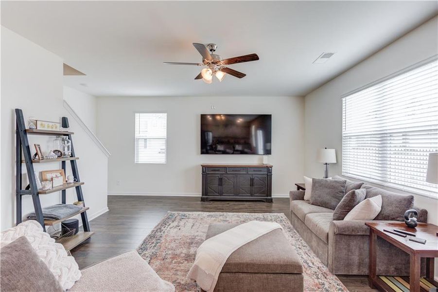 Furnished interior view inside a new home in Twin Lakes, Hoschton (Image 6).