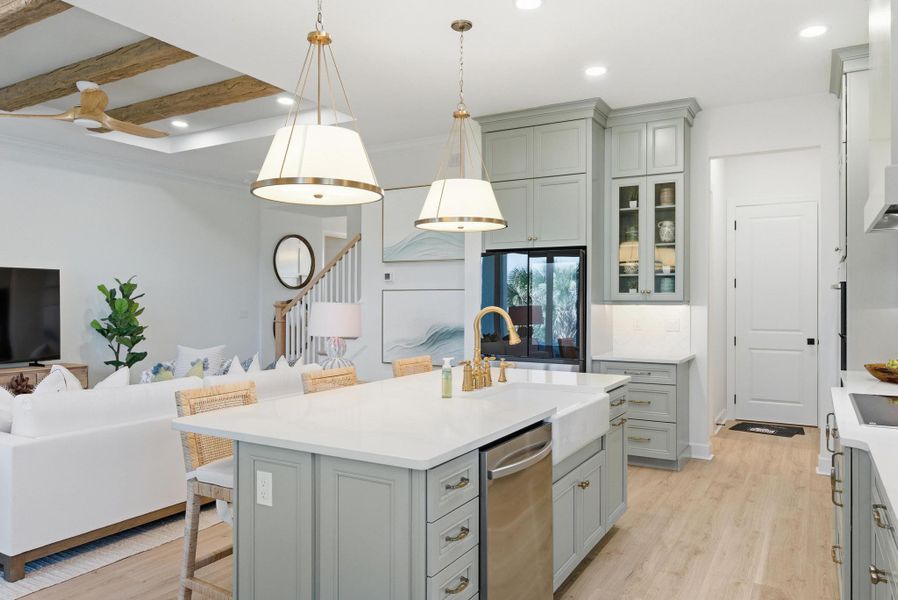 Representative furnished interior of a home built from the Amelia by SeaGate Homes in Beachview Cove, Ormond Beach (Image 66).