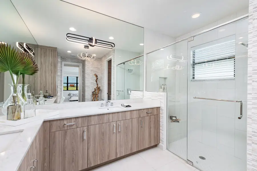 Representative furnished interior of a home built from the Costa by GL Homes in Valencia Parc at Riverland, Port St. Lucie (Image 15).