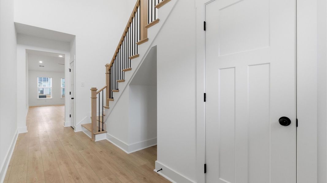 Furnished interior view inside a new home in Village at Midway, Anderson (Image 5).