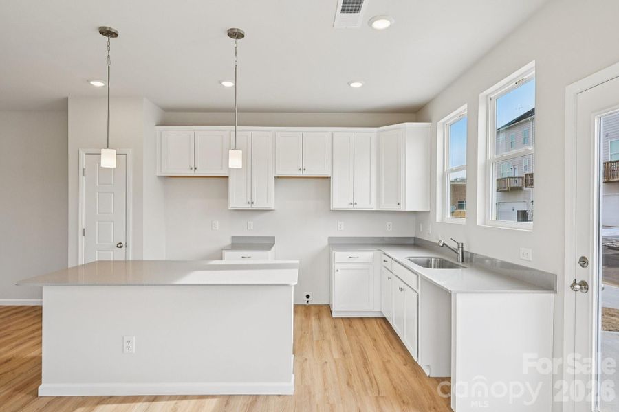 Furnished interior view inside a new home in The Crossing at Cramerton Mills, Cramerton (Image 10).