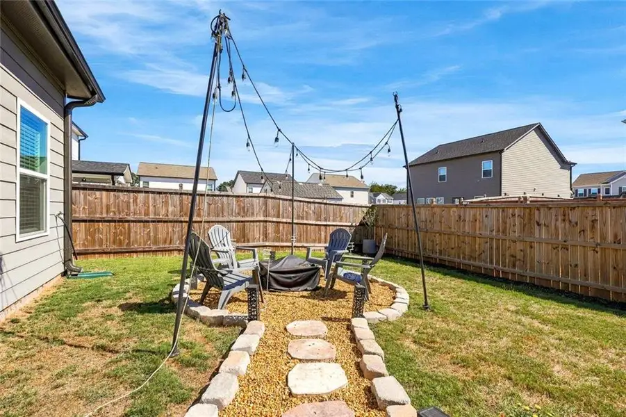 Exterior details and patio area of a home in , Cartersville (Image 22).