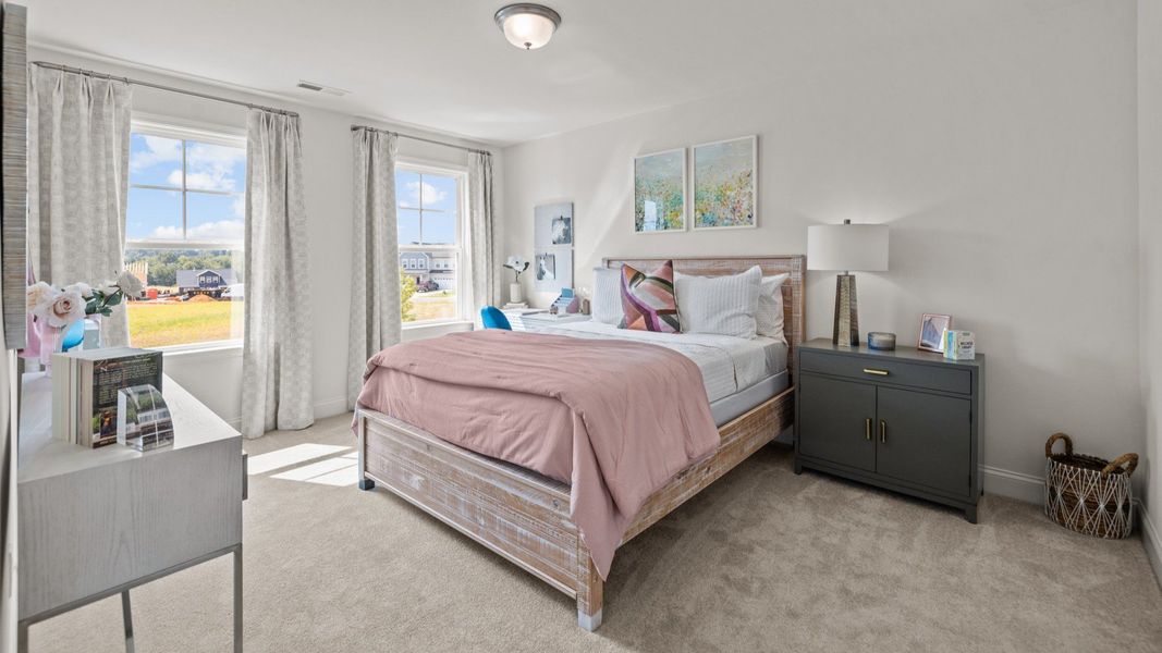 The Townsend Plan by DRB Homes in McBride Indian Trail NC - Bedroom 3
