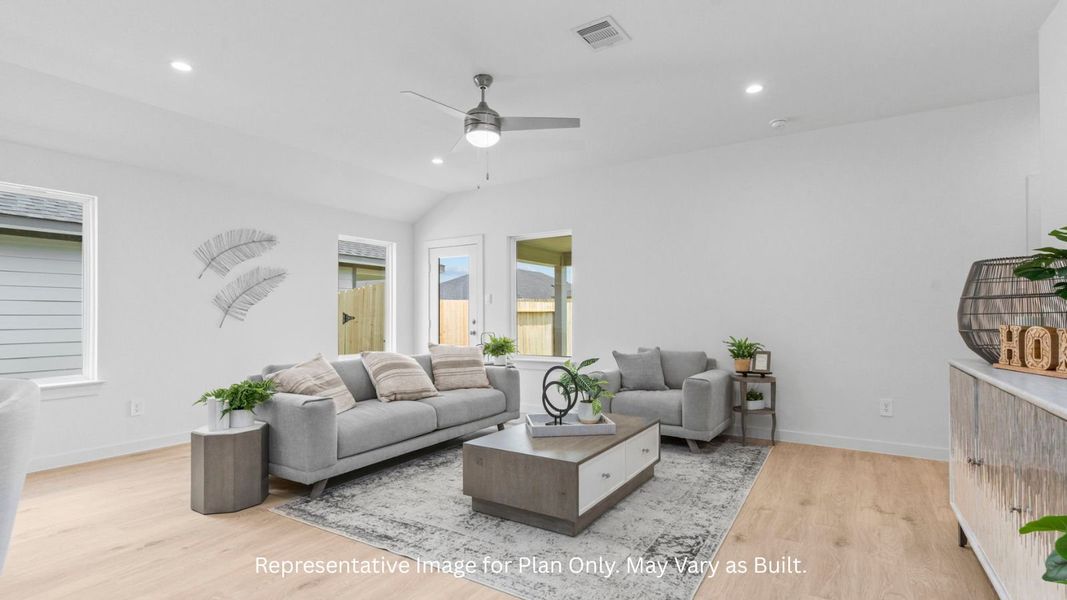 Furnished interior view inside a new home in Emberly, Beasley (Image 23). Furnished interior view inside a new home in Emberly, Beasley (Image 23).