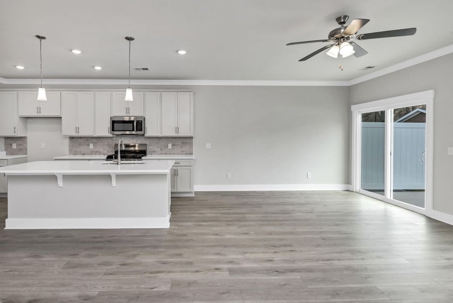 Spacious, unfurnished interior of a new home in Lake Carolina Townhomes, Columbia (Image 24).