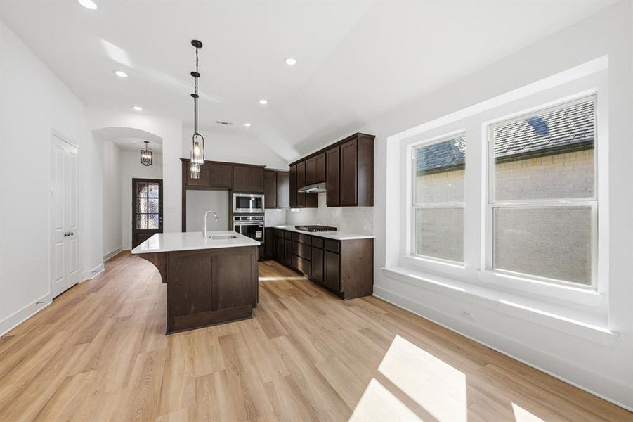 Furnished interior view inside a new home in Gateway Village - The Reserve, Denison (Image 9).