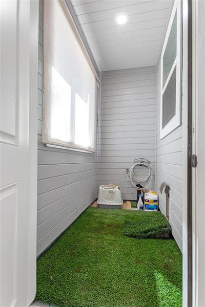 Exterior details and patio area of a home in , Frankston (Image 22). Exterior details and patio area of a home in , Frankston (Image 22).