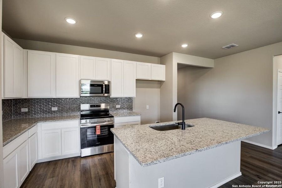 Furnished interior view inside a new home in Royal Crest, San Antonio (Image 5).