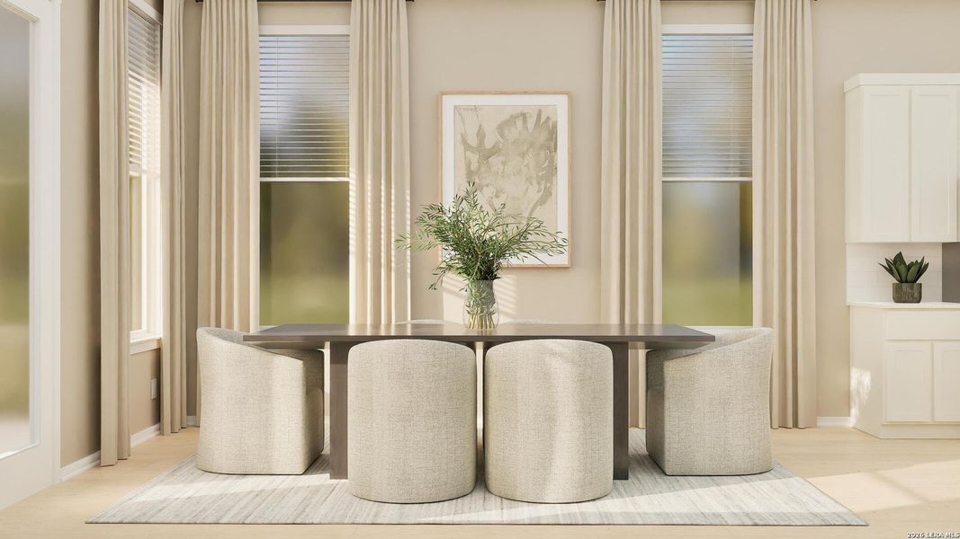 Furnished interior view inside a new home in Gatehouse, New Braunfels (Image 28).