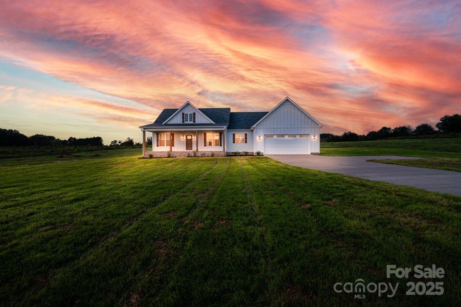 Front exterior of a new home in , Vale, NC, highlighting curb appeal (Image 30).