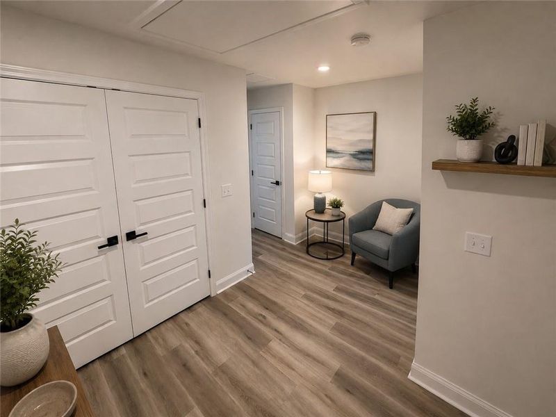 Furnished interior view inside a new home in , Cumming (Image 11). Furnished interior view inside a new home in , Cumming (Image 11).