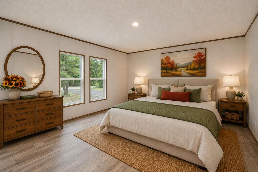 Furnished interior view inside a new home in , Cottageville (Image 46).