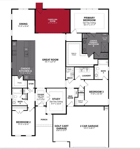 2D floor plan layout of this home in Northbrook, Murrells Inlet, SC (Image 2). 2D floor plan layout of this home in Northbrook, Murrells Inlet, SC (Image 2).