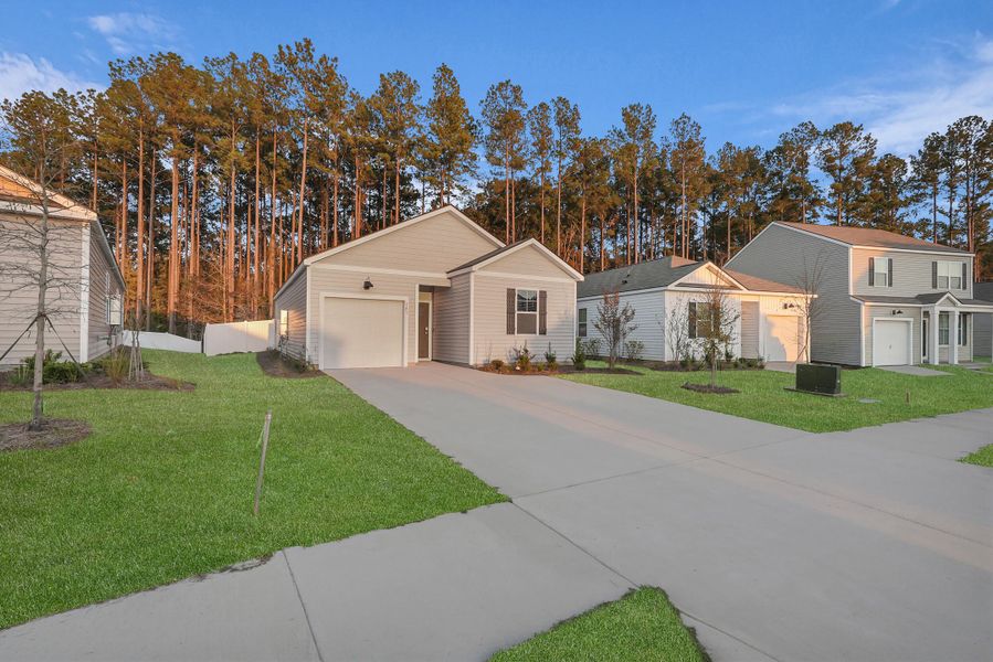 Front exterior of a new home in , Ridgeland, SC, highlighting curb appeal (Image 2). Front exterior of a new home in , Ridgeland, SC, highlighting curb appeal (Image 2).