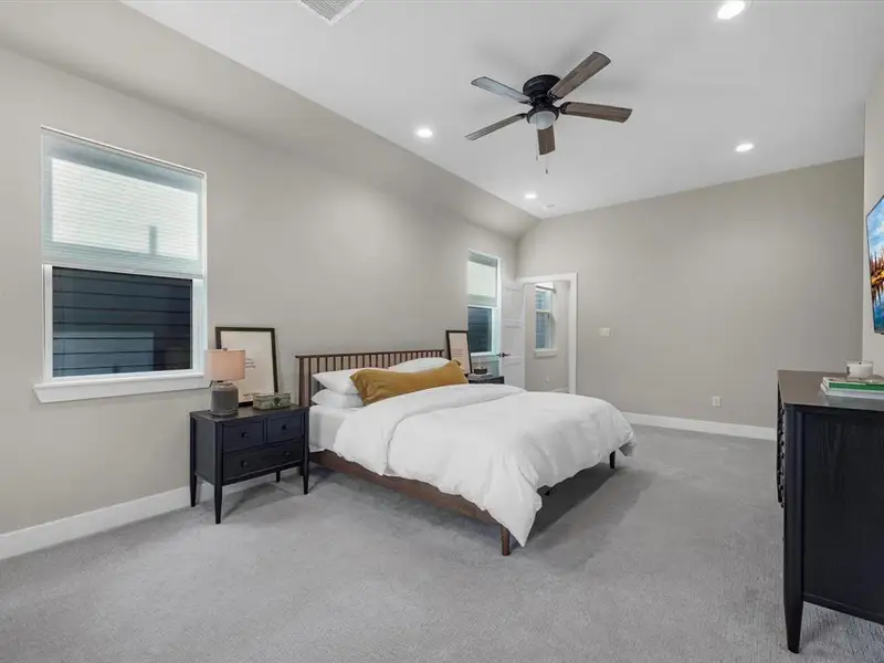 Furnished interior view inside a new home in , Houston (Image 6).
