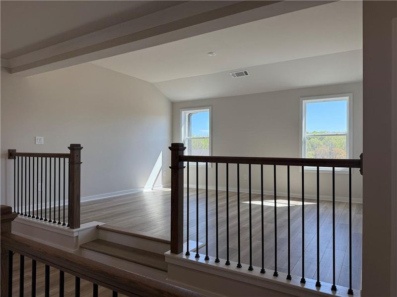 Spacious, unfurnished interior of a new home in Rosewood Lake Estates, Hoschton (Image 25). Spacious, unfurnished interior of a new home in Rosewood Lake Estates, Hoschton (Image 25).