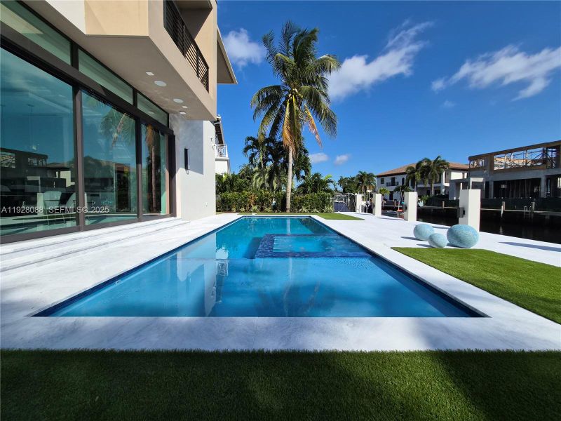 Exterior details and patio area of a home in , Lighthouse Point (Image 34).