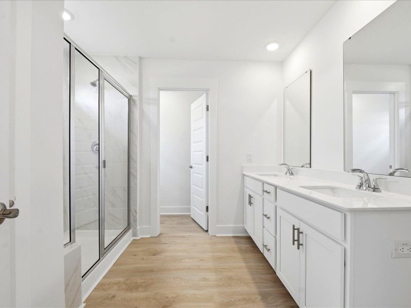 Furnished interior view inside a new home in , Summerville (Image 5).