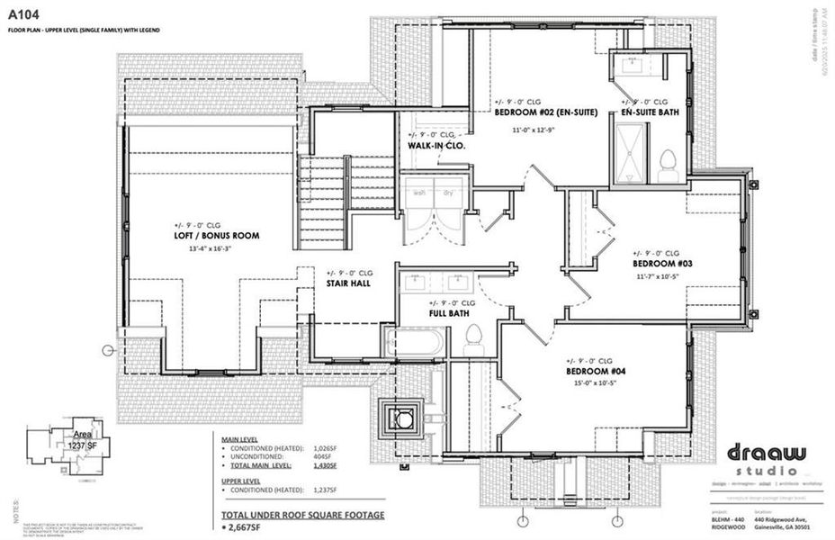 2D floor plan layout of this home in , Gainesville, GA (Image 4).