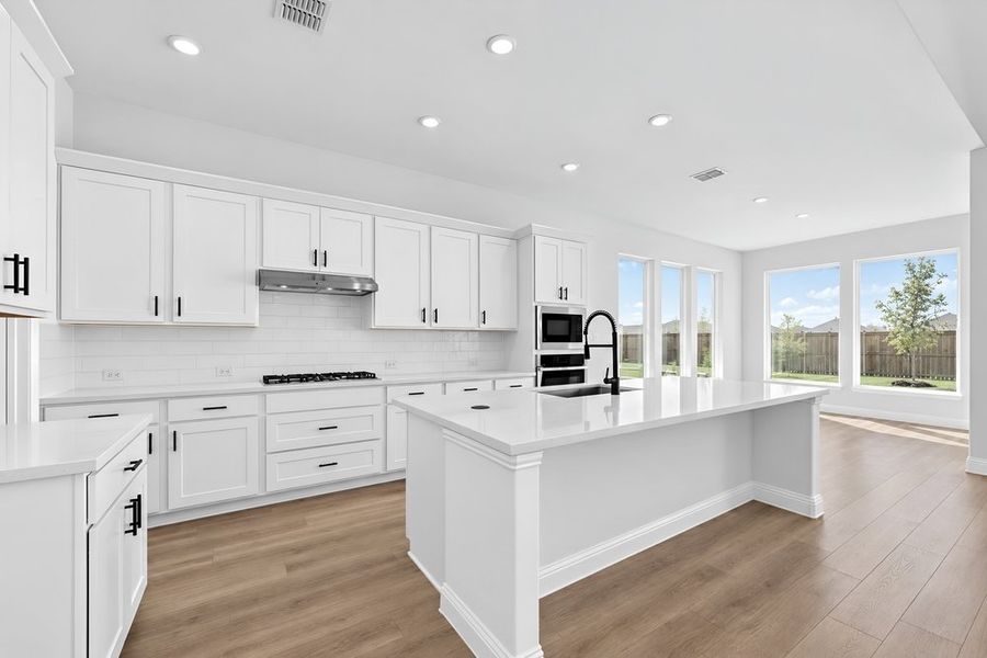 Furnished interior view inside a new home in The Ridge at Northlake, Northlake (Image 8).