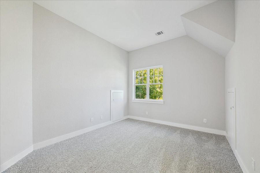 Game Room Upstairs with 11 Ft. Ceiling