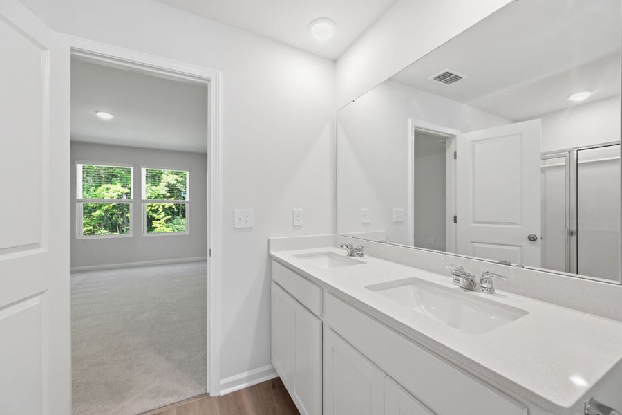 Furnished interior view inside a new home in Grand Arbor, Blythewood (Image 7).