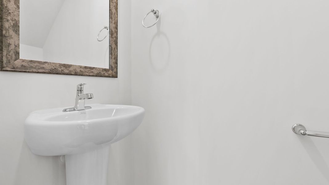 Close-up of interior finishes inside a home in Cloverdale Hills, Piedmont (Image 12).