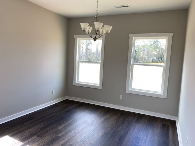 Representative unfurnished interior of a home built from the Grant by Foundation Home Builders LLC in Old Hickory Crossing, Mocksville (Image 15).