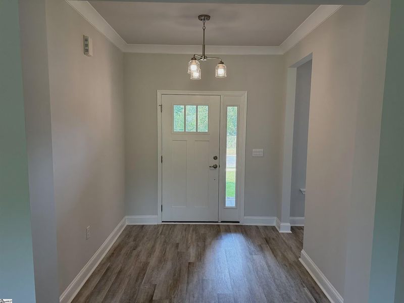 Spacious, unfurnished interior of a new home in Bracken Woods, Piedmont (Image 9). Spacious, unfurnished interior of a new home in Bracken Woods, Piedmont (Image 9).