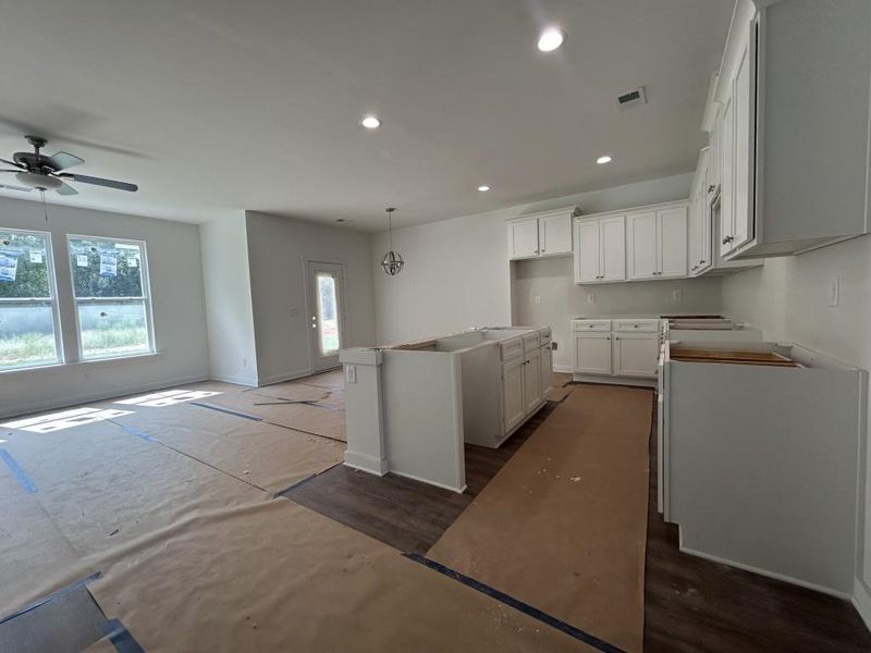 In-progress construction of a new home in Red Bird Manor, Jefferson, GA (Image 21).
