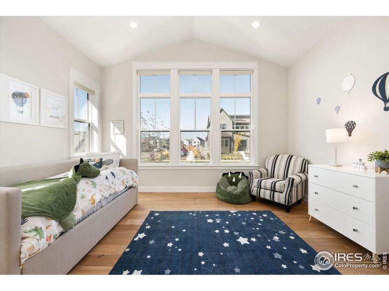 Furnished interior view inside a new home in Westerly, Erie (Image 27). Furnished interior view inside a new home in Westerly, Erie (Image 27).