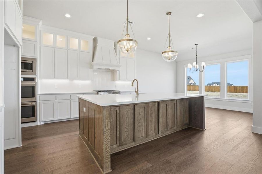 Furnished interior view inside a new home in Aledo Heights - Aledo ISD, Aledo (Image 6).